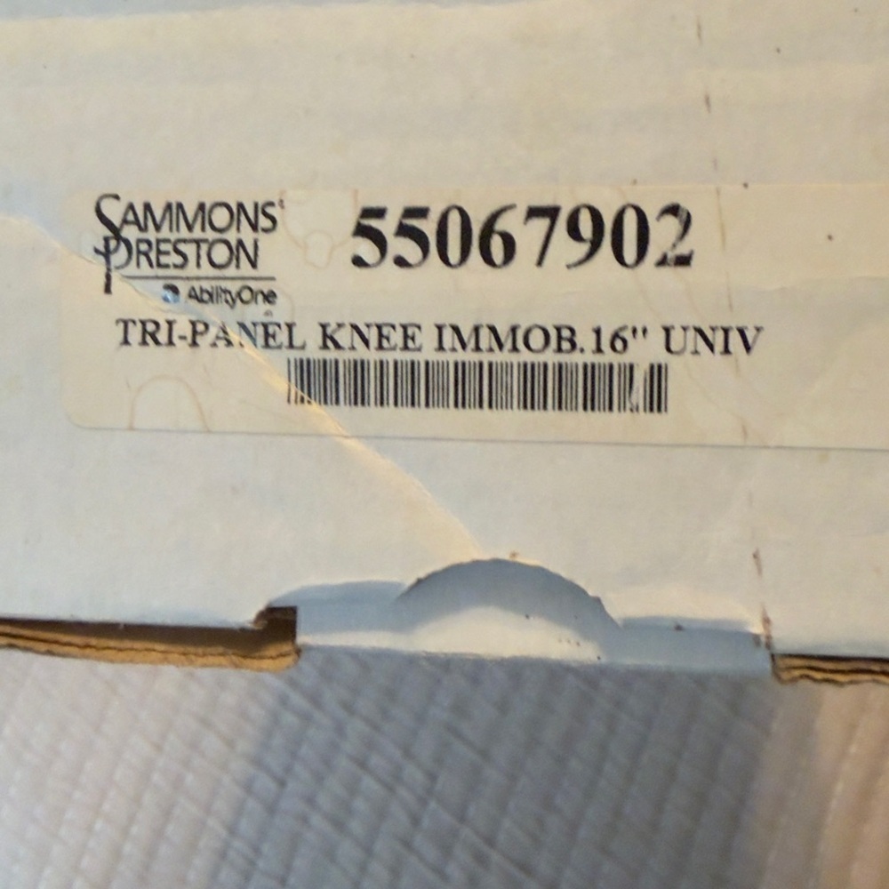 🌺𝐍𝐈𝐁-𝐒𝐀𝐌𝐌𝐎𝐍𝐒 𝐏𝐑𝐄𝐒𝐓𝐎𝐍 𝐓𝐑𝐈-𝐏𝐀𝐍𝐄𝐋 𝐊𝐍𝐄𝐄 𝐈𝐌𝐌𝐎𝐁. 𝟏𝟔“ 𝐔𝐍𝐈𝐕𝐄𝐑𝐒𝐀𝐋 𝐁𝐑𝐀𝐂𝐄 - Picture 11 of 12